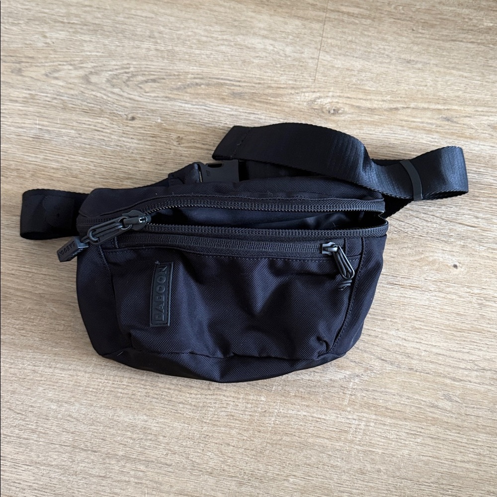 Baboon to the Moon Black Nylon Belt Bag